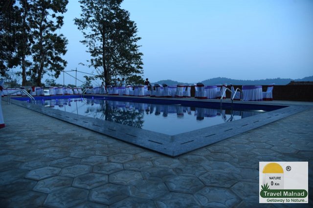 Hilltop Swimming Pool in Thirthahalli